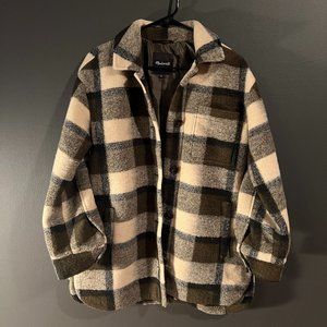 NWOT Madewell Sherpa Jacket